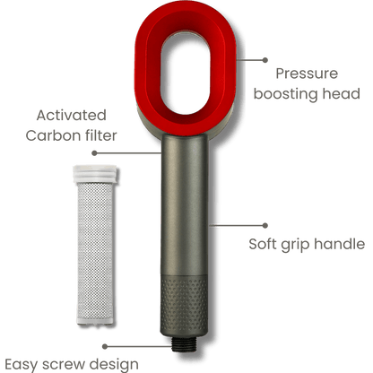AviaPure Filtered Shower Head & Shower Hose - AviaPure