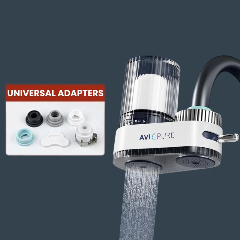 Water Purifier System + 2 FREE Filters